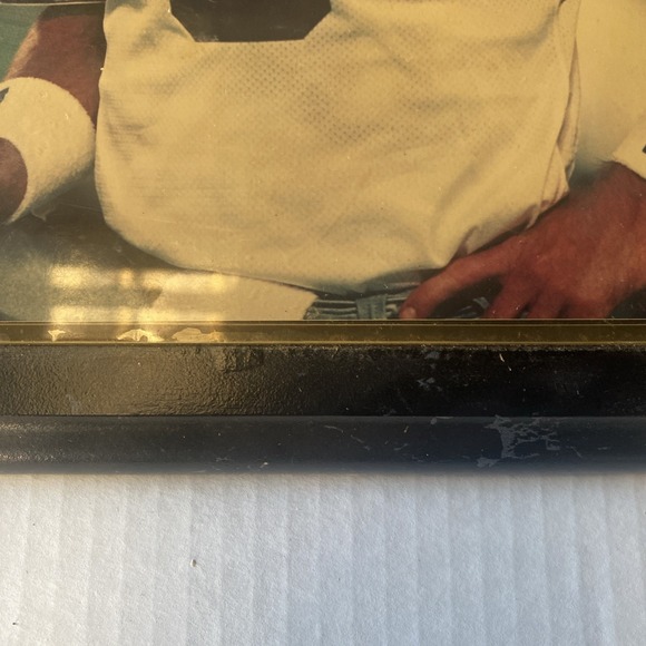 Troy Aikman Wooden plaque featuring an 8 in X 10 in photo and 2 cards 15 x 12 - Picture 7 of 11